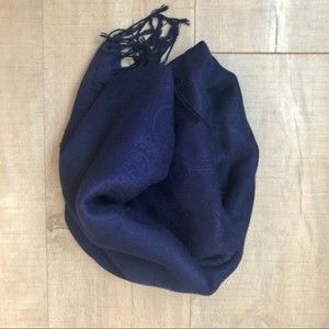 Dark blue scarf